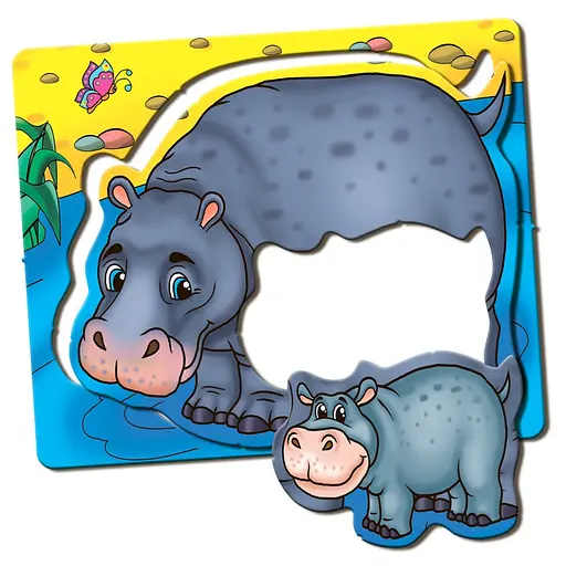 Дитяча настільна гра Мами і малюки 81107 африканські тварини - фото 8