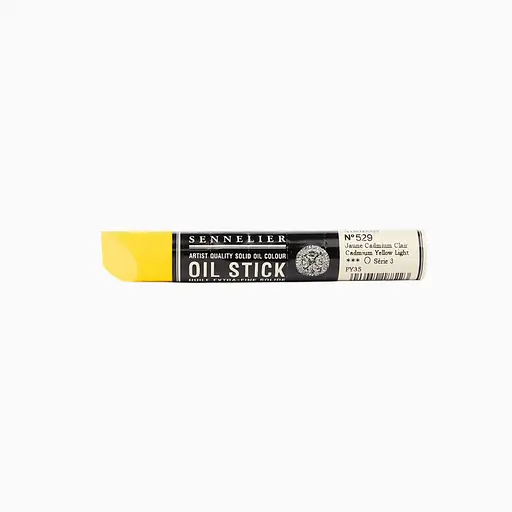 Фарба олійна у формі пастелі Sennelier Oil Stick, 38 мл, S3, Кадмій жовтий світлий (Cadmium yellow light)