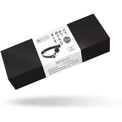 Кляп Liebe Seele Black Organosilicon Ball Gag - фото 6