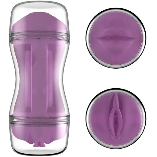 Чоловічий вібратор 2 в 1 Піхва, Рот, Чоловічий мастурбатор