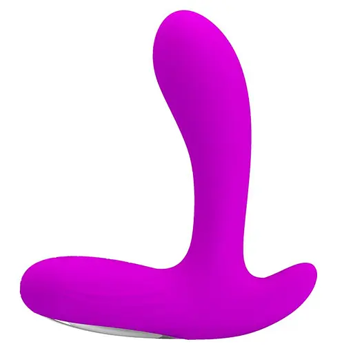 Масажер простати Pretty Love Backie Prostata Stimulator, 12.5 см фіолетовий