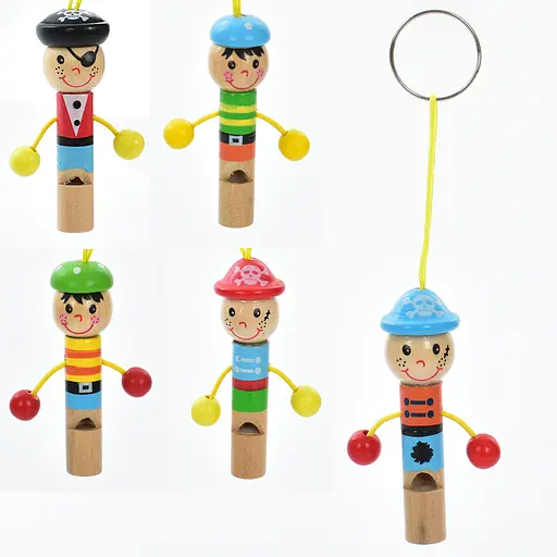 Свисток деревянный Пират, MD1934 (в ассортименте) - фото 2