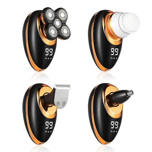 Електробритва акумуляторна VGR V-316 LCD (5 в 1) тример машинка для стрижки волосся - фото 4