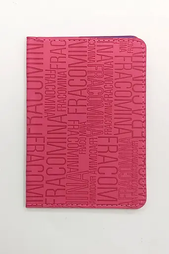 Обложка на паспорт-книжку "Буквы" PDV-06 Color-it (6973795230508) Розовый - фото 1