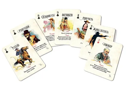 Настільна гра Woodcat Легенди Дикого Заходу (Western Legends) (укр.) (W0016) - фото 7