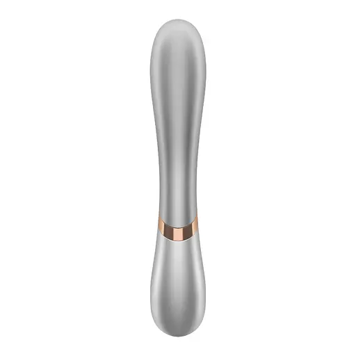Вибратор-кролик Satisfyer Hot Lover 20 см серебристый - фото 4