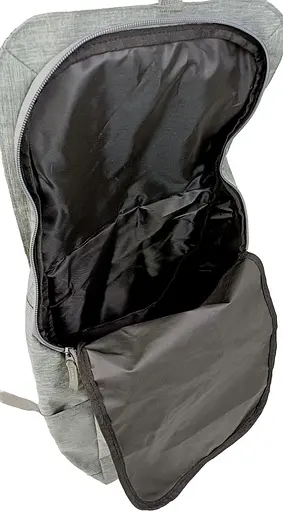 Легкий городской рюкзак 18L серый LS sum0028838 - фото 8