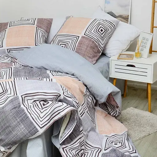 Комплект постельного белья Viluta двуспальный ранфорс 20133 100% хлопок - фото 5