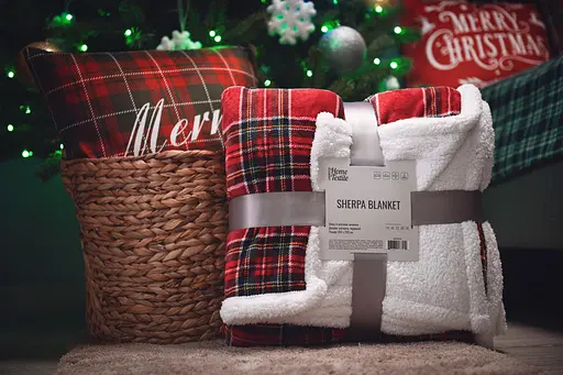 Плед Ardesto Sherpa 160х200 см красный (ART0201SH) - фото 7