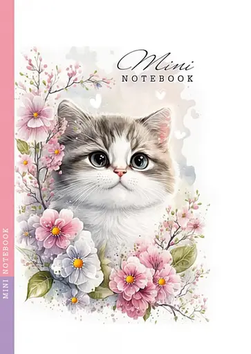 Блокнот, 55 г, 105x165 мм, 48 аркушів, інтегральна палітурка, матова ламінація, дизайн 23159