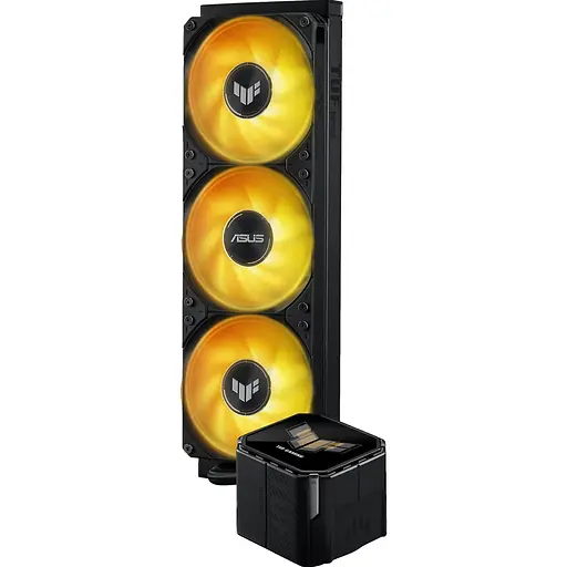 Система водяного охолодження Asus TUF Gaming LC III 360 ARGB LCD Black (90RC01A1-B0EAY0) [143435] - фото 5