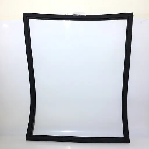 Уплотнитель двери для морозильной камеры холодильника Samsung RL55TTE2C, RL55VTEBG, DA97-07366M черный - фото 2