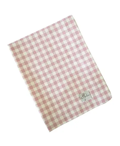 Салфетка Прованс Bella, 45х35 см, Розовая клеточка (13604)