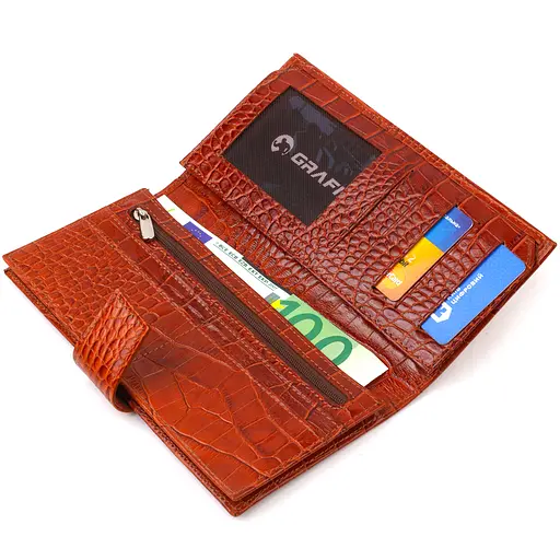 Чоловічий шкіряний гаманець Canpellini 9.5х19х2 см acs0025730 - фото 4