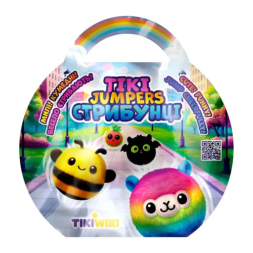 Іграшка-сюрприз "TIKI стрибунці" Tiki Wiki BB2025 в асортименті - фото 1