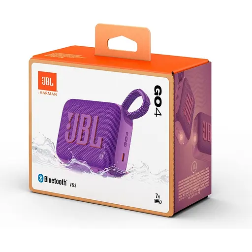 Портативна акустика JBL GO 4 Purple (JBLGO4PUR) [107194] - фото 9