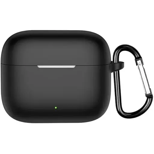 Чохол-накладка DK для Oppo Enco Air 4i | Silicone Candy Friendly з карабіном (black)