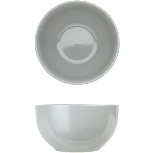 Чаша для салату керамічна Well Done 14 см графітова (WD-5021B) - фото 1