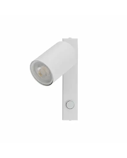 Бра, настінний світильник Tk Lighting 6186 Top GU10 1x10W IP20 Wh - фото 3