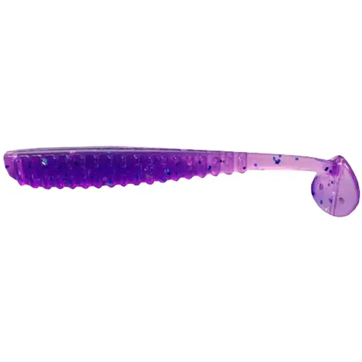 Силикон Reins Aji Ringer Shad 1.5" 567 Lilac Silver & Blue Flake (15 шт/уп.)
