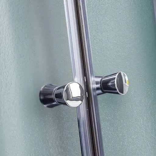 Гидромассажный бокс Lidz Tani SBM90x90.SAT.HIGH.FR Frost, Хром матовый, матовый, хром матовый - фото 6