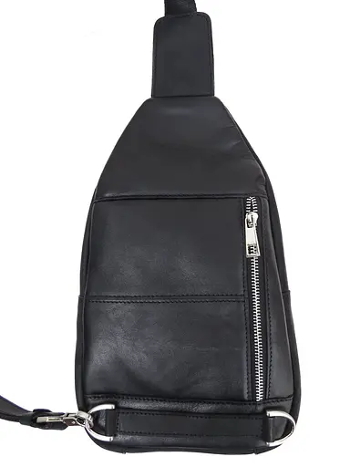 Чоловіча шкіряна сумка через плече Newery sum0026695 - фото 4