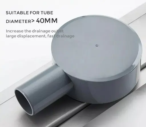 Душевой трап Gappo 70х300 мм, нержавеющая сталь G83007-4 - фото 7