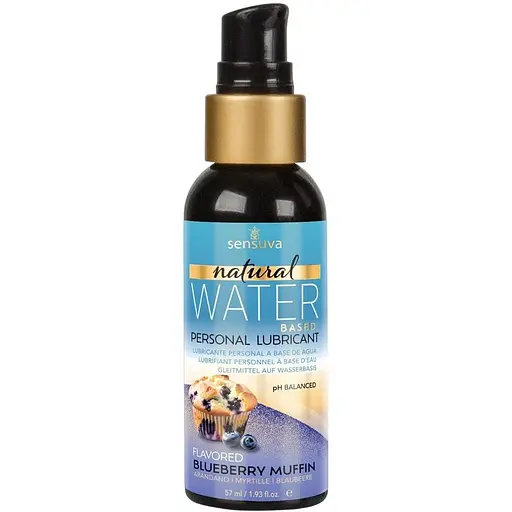 Змазка на водній основі Sensuva Natural Water-Based Blueberry Muffin 57 мл