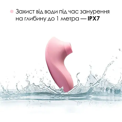 Вакуумний стимулятор Svakom Pulse Lite Neo Pale Rosette - фото 5