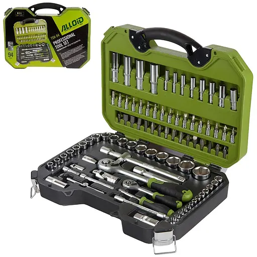 Набір інструментів Alloid 1/2, 1/4, 94 предмета (TSN-94) - фото 3
