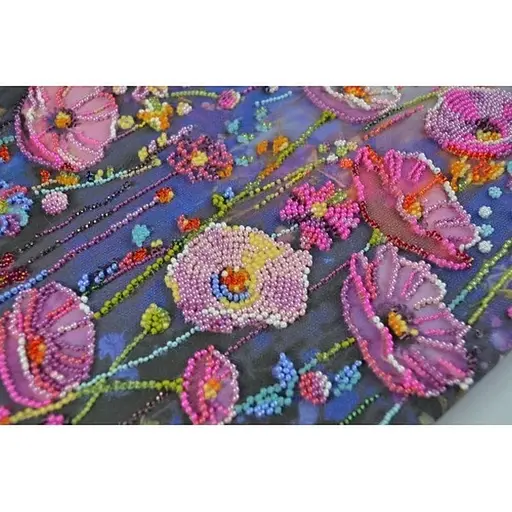 Набор для вышивки бисером "Весенний миг" AB-913 на натуральном полотне. - фото 3