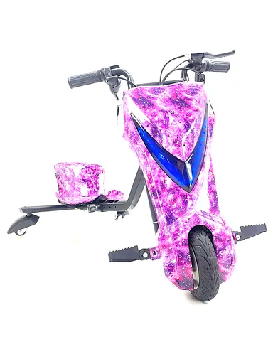 Дрифт-карт ElectrO Crazy Bug Premium 350W фіолетовий космос - фото 2