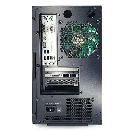 Компьютер KorobPC (Asus Z270M/i7-7700K/16/256SSD/3Tb/BQ500W/Nanoxia/RX580-8Gb) - Tower Б/У - фото 2