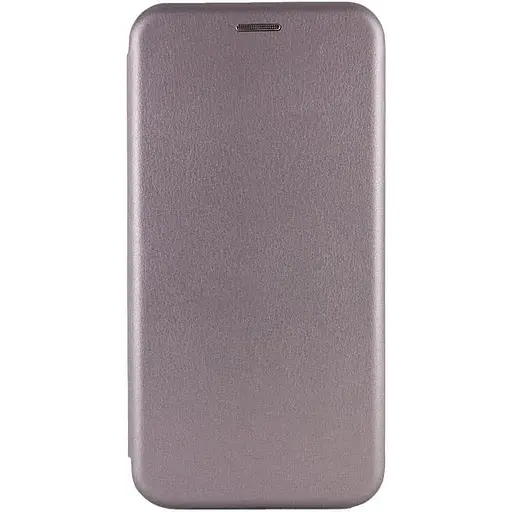 Кожаный чехол-книжка Epik Classy для Xiaomi Redmi Note 14 5G Серый