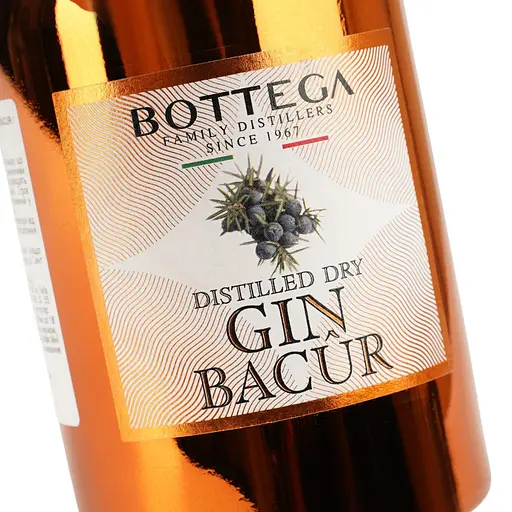 Джин Bottega Bacur 40% 0.5 л - фото 5