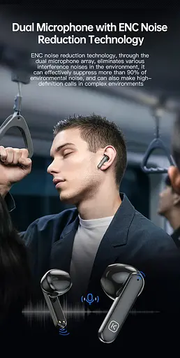 Навушники KUULAA HiPods Ultra-Thin (KL-YP09) - фото 2