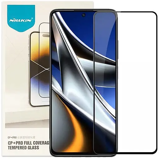 Защитное стекло Nillkin CP+PRO для Xiaomi Poco F6 Черный