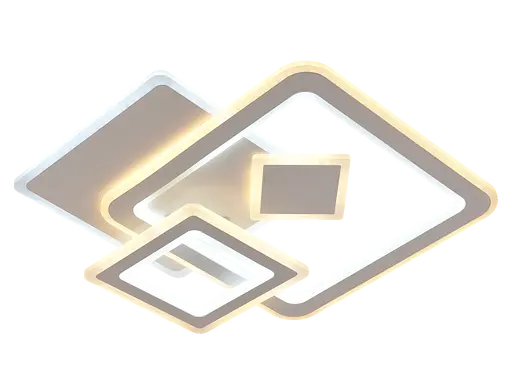 Люстра светодиодная акриловая WSD5641 WT белая - фото 4