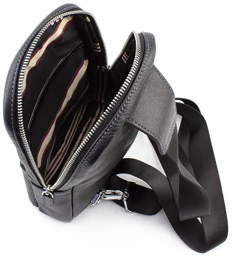 Стильный мужской рюкзак из кожи Marco Coverna 29х19х6 см sum0022253 - фото 6