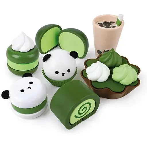 Игрушечные десерты Hape E3195 Игрушка - Десерт из зеленого чая - фото 1
