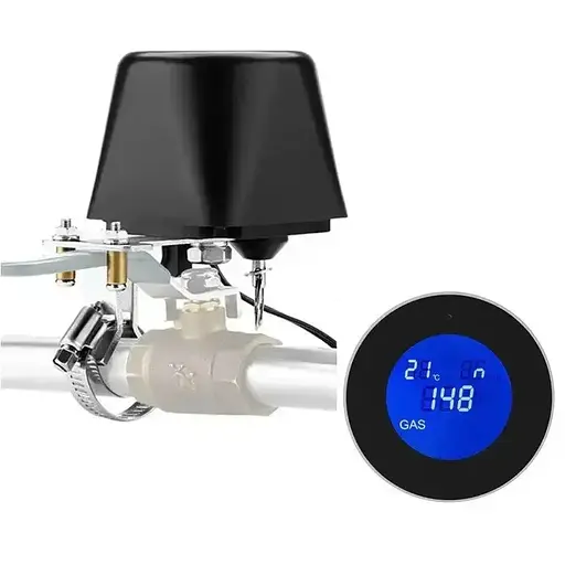 Умная wifi система защиты Nectronix CW-20DN KIT от утечки газа для диаметра трубы 3/4 дюйма DN20