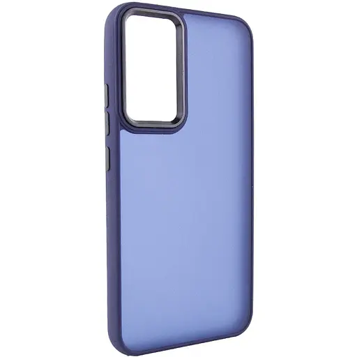 Чехол Epik TPU+PC Lyon Frosted для Samsung Galaxy S24 Ultra Navy Blue - фото 2