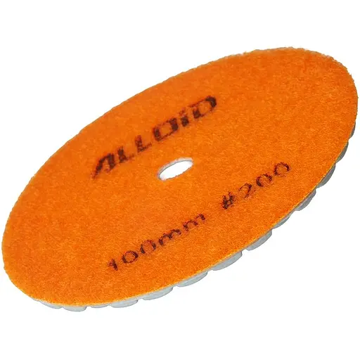 Круг алмазний Alloid Building Tools Hexagon шліфувальний на липучці 100 мм зерно 200 (DD-63388) - фото 3