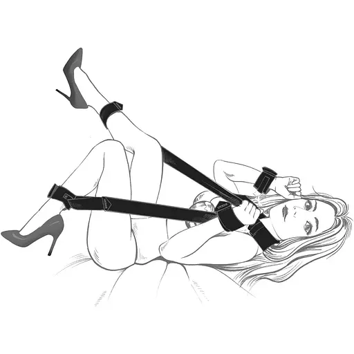 Фіксатори для ніг Lockink Leg Spreader Strap - фото 7