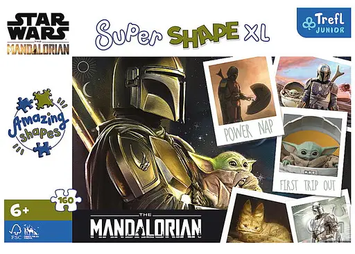 Пазл Trefl Супер формы: Мандалорец Звездные войны XL 160 эл. (50035) - фото 2