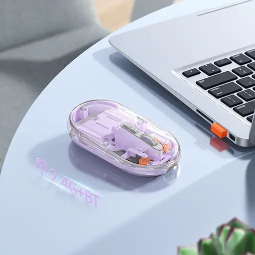 Бездротова миша Hoco GM35 фіолетовий - фото 2