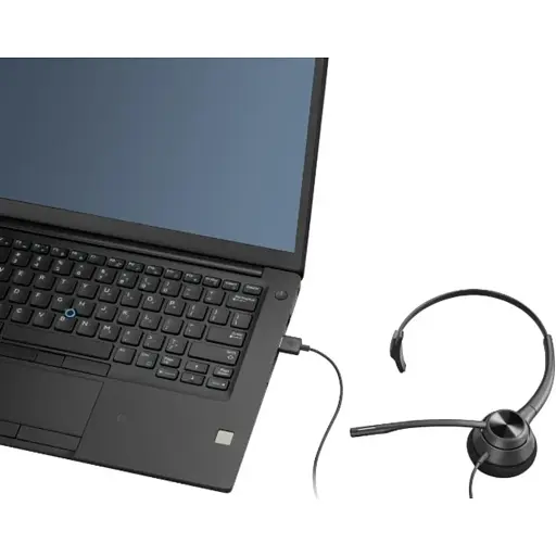 Гарнітура Poly комп'ютерна моно On-ear EncorePro 310 USB-A всеспрямована чорна - фото 4