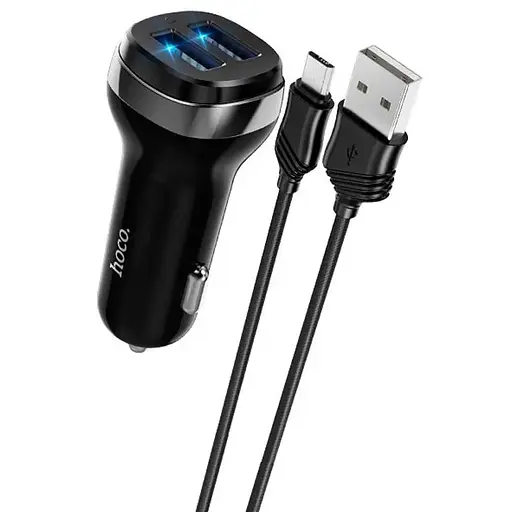 Зарядний пристрій Hoco Z40 Micro 2 x USB/2.4 A - фото 3