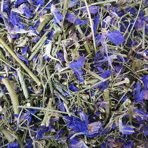 100 г живокость полевая/сокирки трава сушеная - свежий урожай