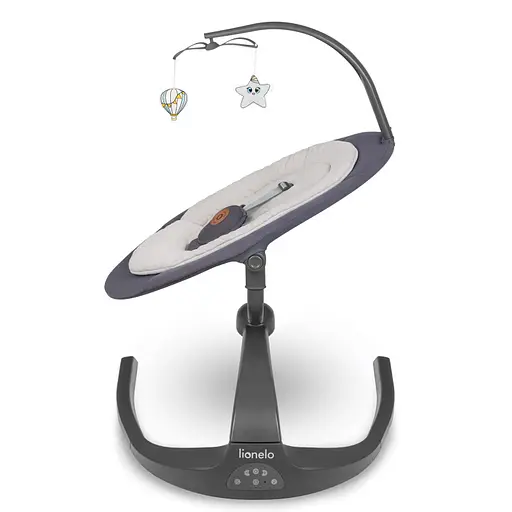 Крісло-гойдалка Lionelo Rina Grey Concrete (LO-RINA GREY CONCRETE) - фото 3